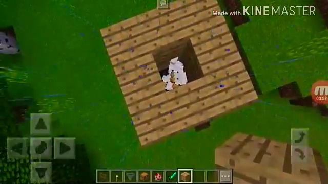 Как сделать мини самую простую птицеферму в Minecraft. Можно построить самого начала выживание. смотреть онлайн