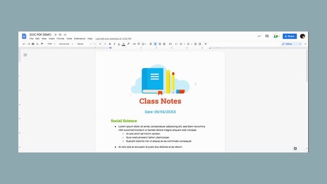 How To Convert Google Doc to PDF. смотреть онлайн