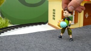 Игра битва с Бен 10 - Стим Смит забрал деньги из Банка! - Видео игры для мальчиков с Бен Тен