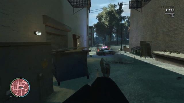 GTA IV, Realistic First Person Police Chase And Escape смотреть онлайн