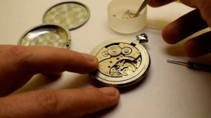 Разбираем часы Молния Часть 1