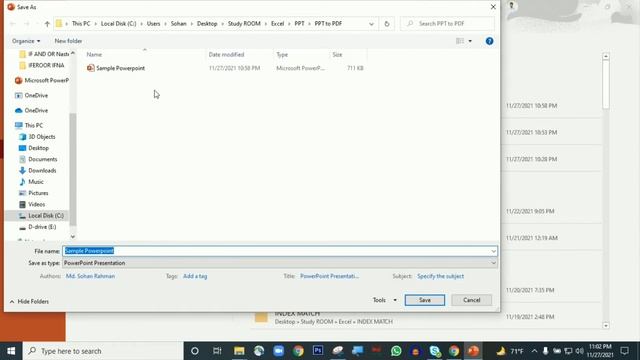 পিপিটি কে পিডিএফ এ কনভার্ট । How to Convert PPT to PDF Bangla। PPT file to PDF file convert смотреть онлайн
