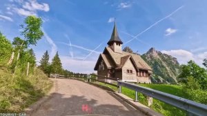 Поездка в ШВЕЙЦАРИИ (Риккенбах) Одна из самых красивых деревень в Швейцарии