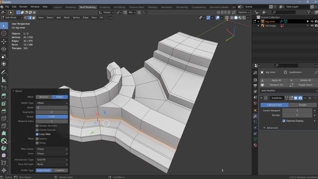 SDS Excercise: Modeling a detailed Disc (Blender 2.93 Tutorial) смотреть онлайн
