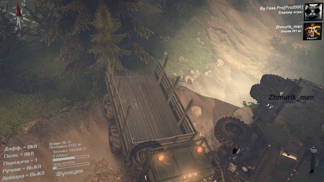 SpinTires 2016! Карта: Равнины! #3 (Кооператив!) смотреть онлайн