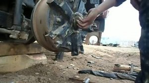 как отрегулировать ступичные подшипники  камаз часть 2
