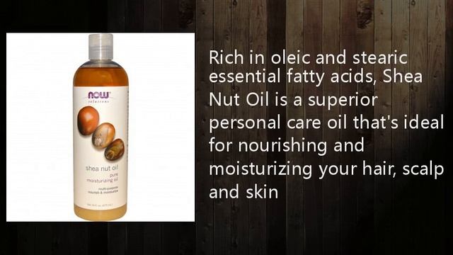 Now Foods, Shea Nut Oil, Pure Moisturizing Oil смотреть онлайн