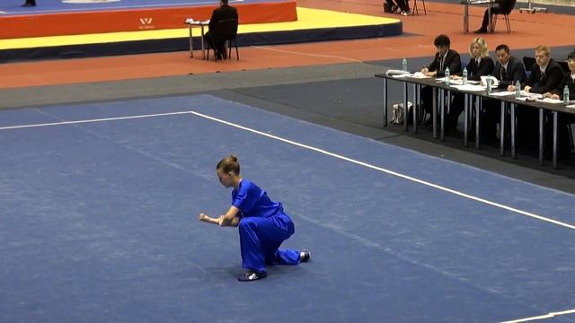 15th European Wushu Champ. - NQf - Alina Podolskaya - Russia - 9 смотреть онлайн