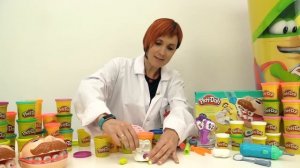 Игры в стоматолога - Мистер зубастик Плей До - Видео для детей