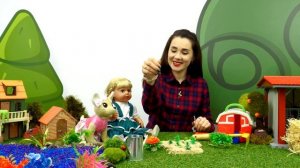 Кукла Беби Бон и весёлая корова! Игры для детей про ферму — Как Мама