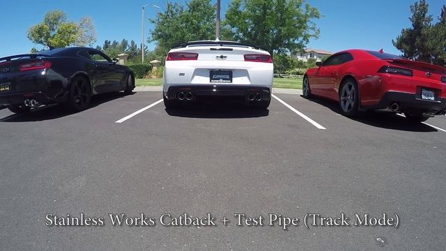 Camaro SS Exhaust Comparisons (Start-up, Idle, Rev, & Drive-bys) 2016-2022