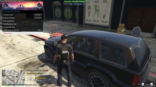 GTA 5 Mod LSPD Patrol| LSPD | FiveM -Live смотреть онлайн