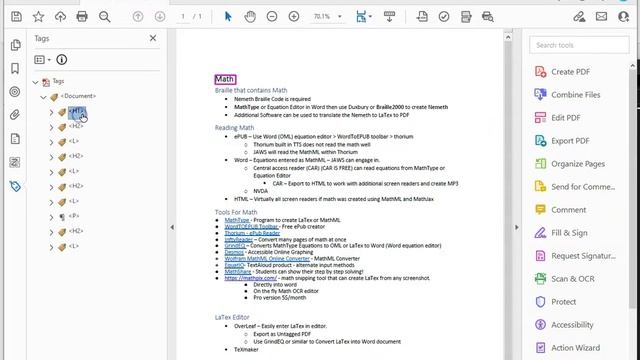 Accessible Word to PDF Conversion смотреть онлайн