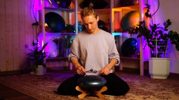 СВЕТЯЩИЙСЯ ГЛЮКОФОН «Цветок Жизни» / Звучание глюкофона и варианты его применения / Kosmosky