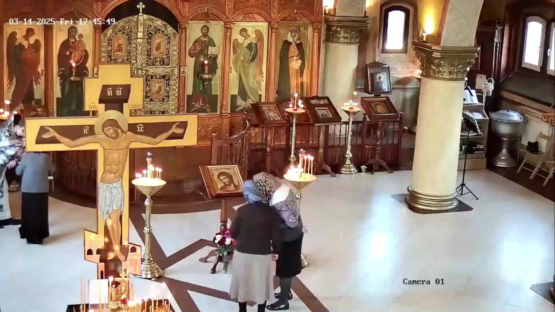 Литургия Преждеосвященных Даров, панихида. 14.03.2025 в 18-00. смотреть онлайн