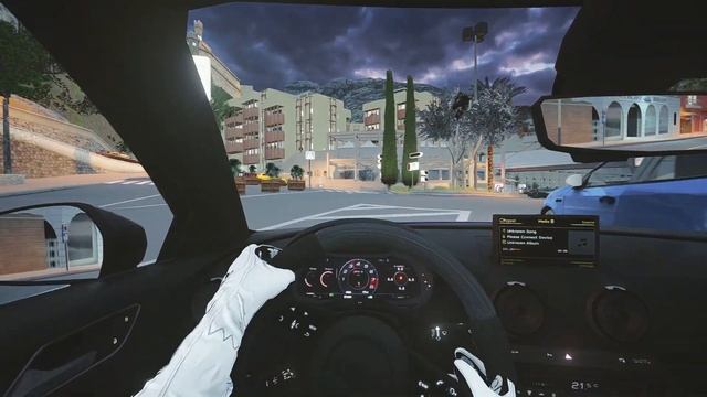 Real Monaco + Traffic Planner | Driving Test【AssettoCorsa】