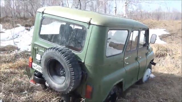 УАЗ. Блокировка в переднем мосту. смотреть онлайн
