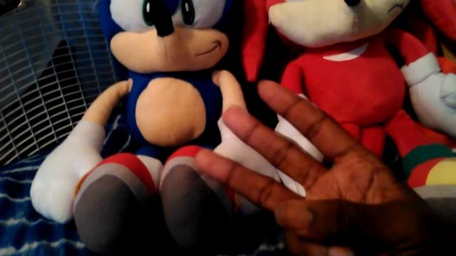 Meet My Sonic The Hedgehog Toy is A Kunckles The Echidna Plush Backpack! Sonic&Kunckles! смотреть онлайн