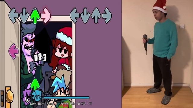 FNF Merry Christmas! In Real Life (The Holiday Mod) смотреть онлайн