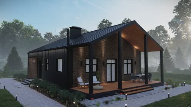 Проект дома П285 смотреть онлайн