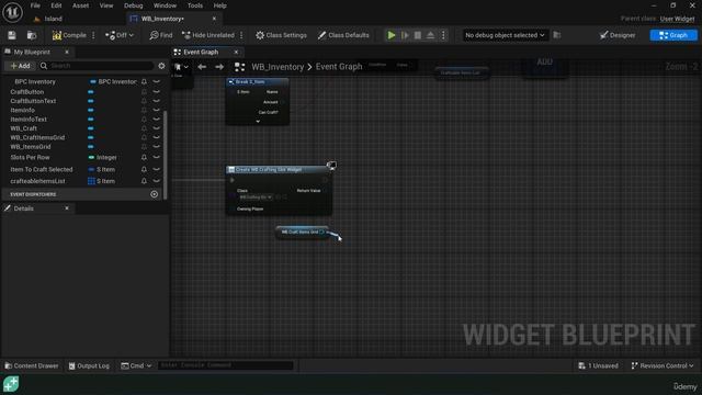 51 - Add Crafting Slots Widget смотреть онлайн