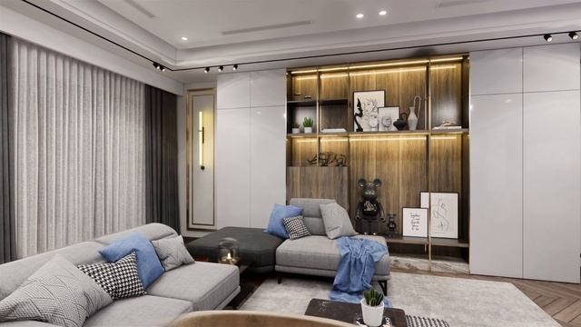 Living room 4k 60fps (enscape) смотреть онлайн