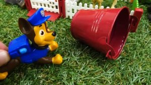 Веселая школа Капуки Кануки и Щенячий патруль - Играем в ферму