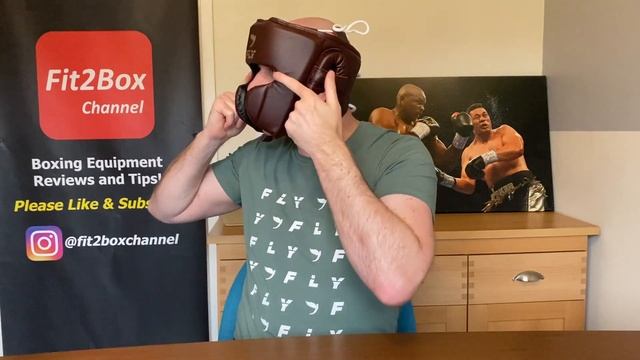 Fly Knight Leather BOXING HEADGUARD FULL REVIEW