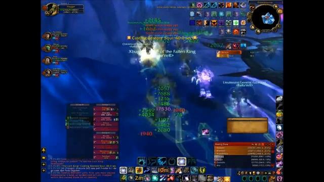Druida Healer, Lich king 10 Heroic [Xbugger] смотреть онлайн