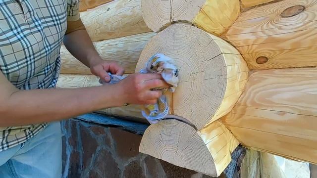 Герметик.Тёплый шов. Порядок выполнения работ. смотреть онлайн