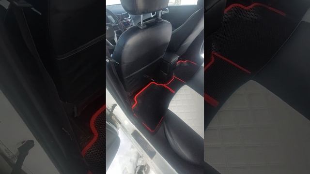 КУПИЛ Автомобильные коврики EVA для Hyundai Solaris I ,ОБЗОР смотреть онлайн