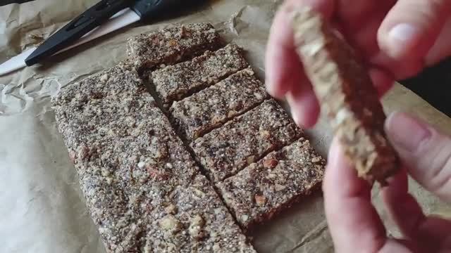 Сладкие батончики без сахара — идеальный спортпит! 🍫💪 смотреть онлайн