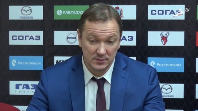 Пресс-конференция после матча "Торпедо" - "Адмирал" (25.09.2017) смотреть онлайн