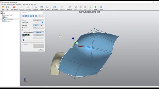 QS Tutorials_ Free Form Basics - How to do Reverse Engineering with QUICKSURFACE смотреть онлайн