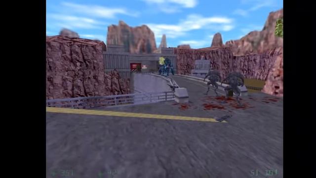 Shock Trooper (Raze X) vs Gargantua (Xen) | Half-Life: Opposing Force смотреть онлайн