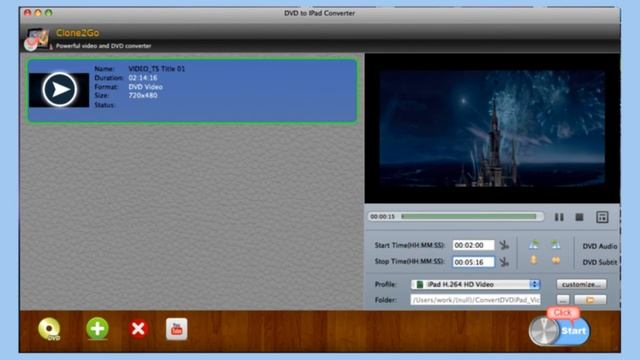 How to Convert DVD to iPad on Mac-2 смотреть онлайн