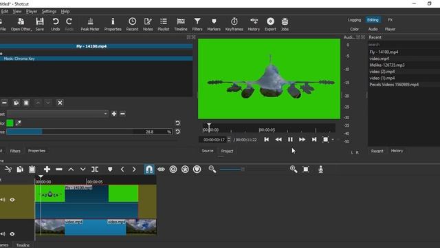 How to Green Screen in Shotcut | Tutorial смотреть онлайн