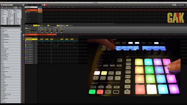 Native Instruments - Maschine MK2 Demo at GAK смотреть онлайн
