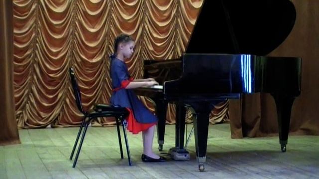 Скурат Анна, 1 класс Киреевской ДШИ, И. Литкова Вариации смотреть онлайн