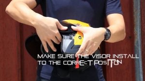 How to Change Yema Open Face Visor