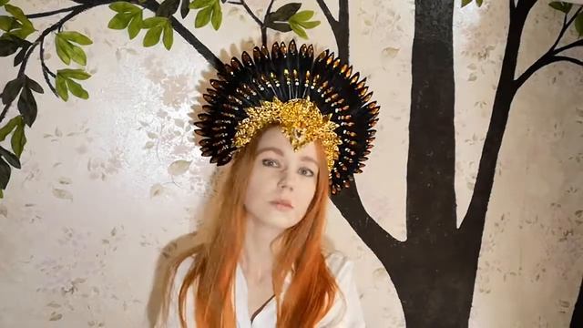 Корона из перьев #ЛисьяМастерская смотреть онлайн