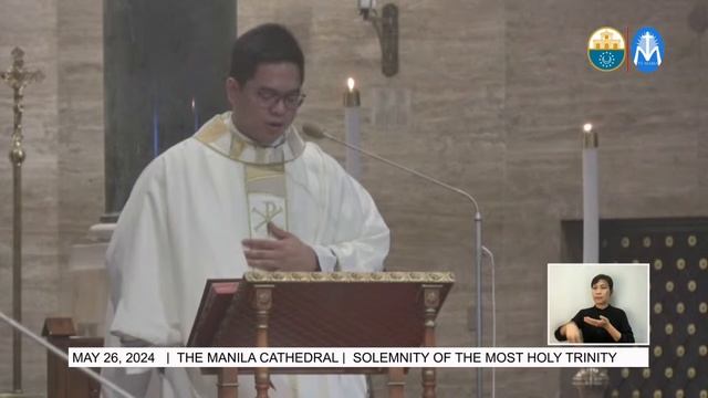 Sunday Mass At The Manila Cathedral - May 26, 2024 (10:00am)