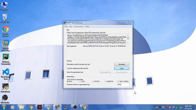 How To Convert pem file to ppk Using Puttygen смотреть онлайн