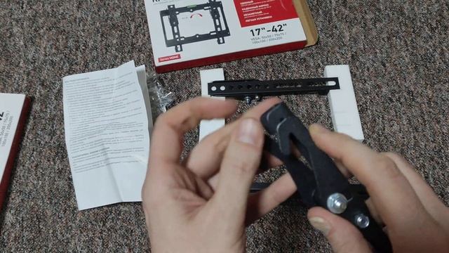Наклонный кронштейн для телевизора 17 - 42 Rexant 38-0320. смотреть онлайн