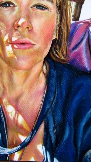 #портрет #рисование #рисунок #пастель