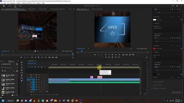 How To Make FAST Titles in Premiere Pro, Adobe, Essential Graphics. All you need to know! смотреть онлайн