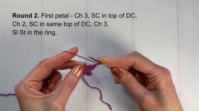 How to Crochet Lilac - This video has been updated! Link can be found below in the description. смотреть онлайн