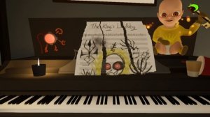 The baby in Yellow/как получить все достижения/White light cat