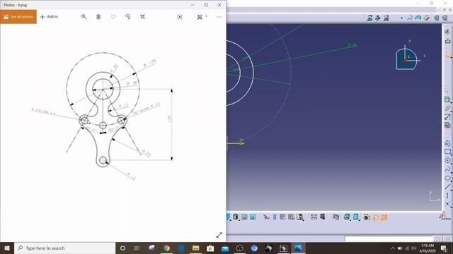 How To: CATIA 2D Sketching Practice for Beginners | CATIA V5 2023 смотреть онлайн