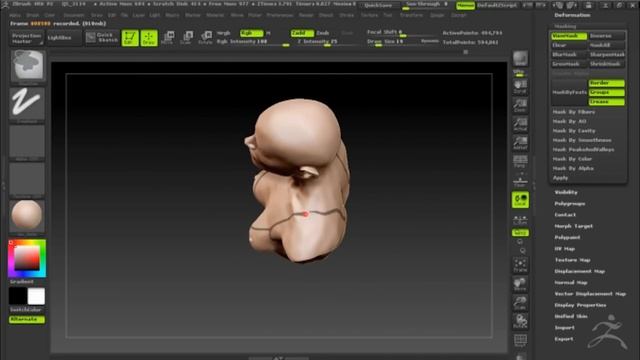 Zbrush Game Character Sculpting смотреть онлайн